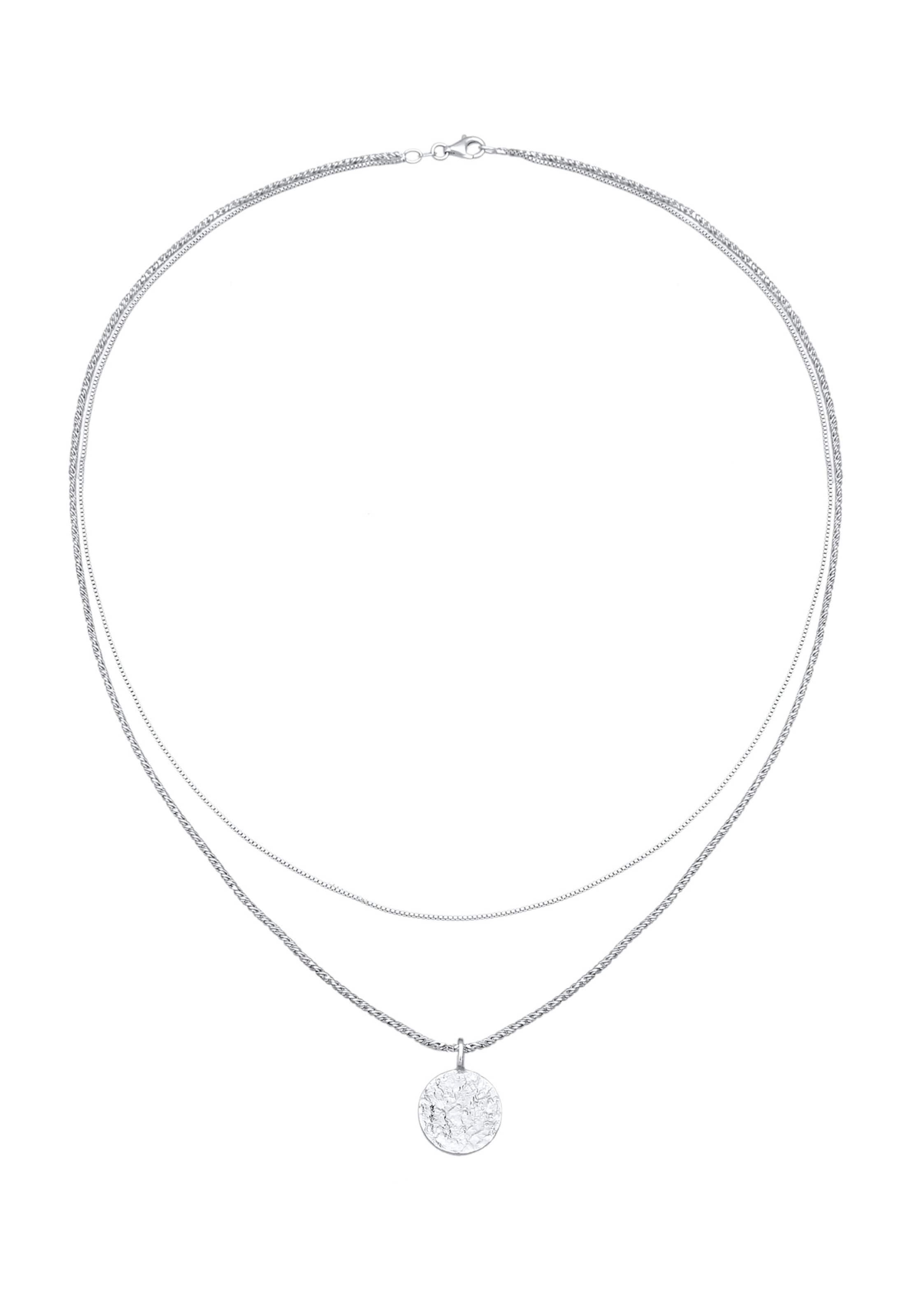 KUZZOI Ketting in Zilver: voorkant