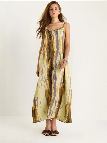 Bianco Lucci Zomerjurk in Geel: voorkant