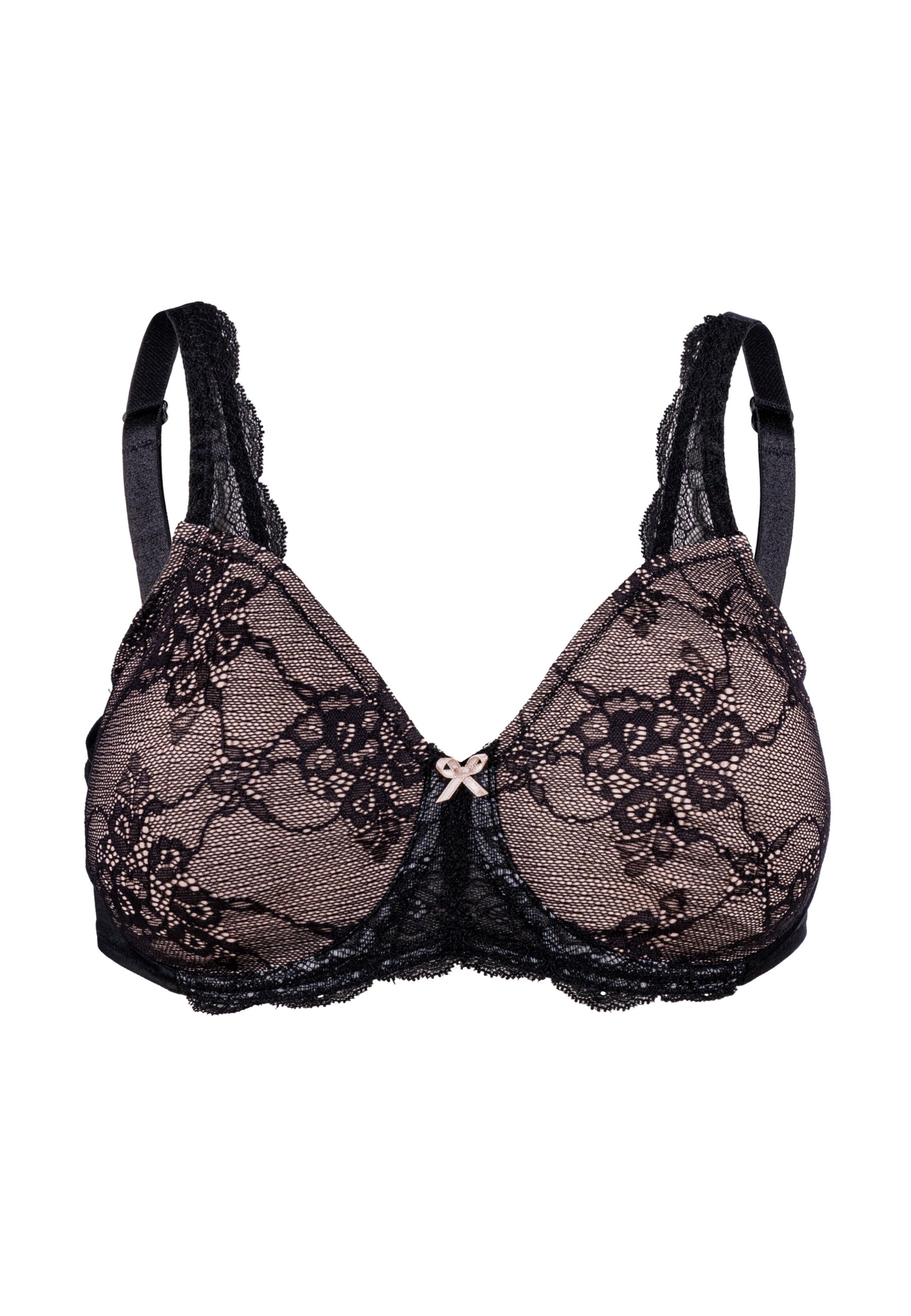 TRIUMPH Minimizer Bügel-BH ' Contouring Sensation ' in Schwarz