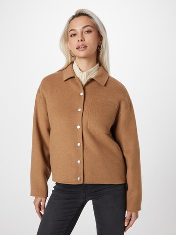 FRAME Between-Season Jacket in Beige: front