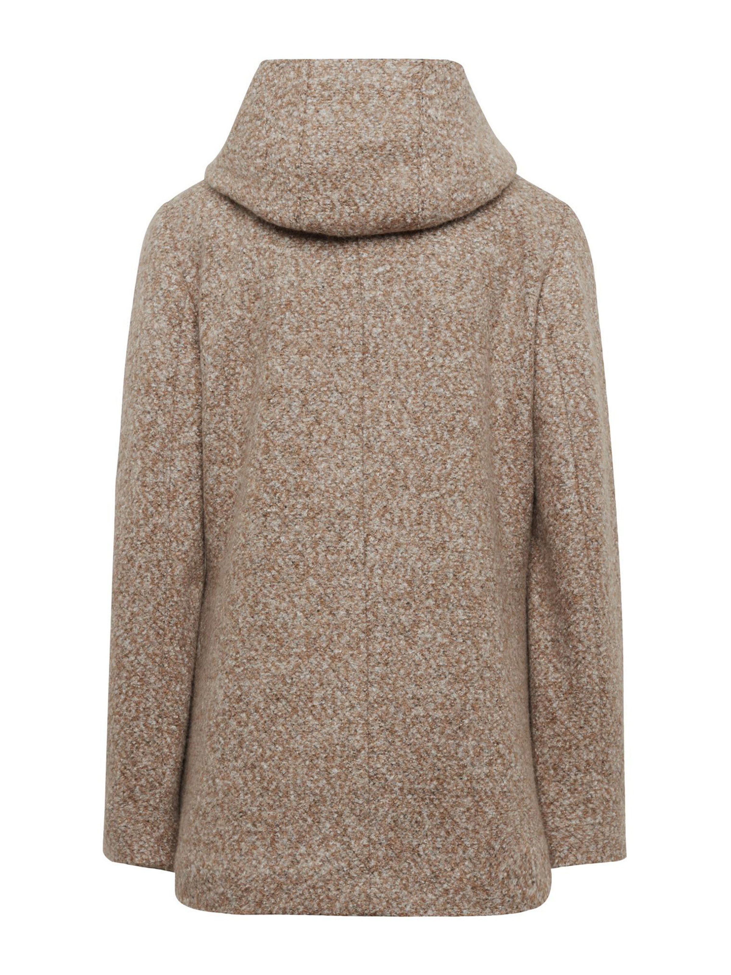 Goldner Jacke in Braun