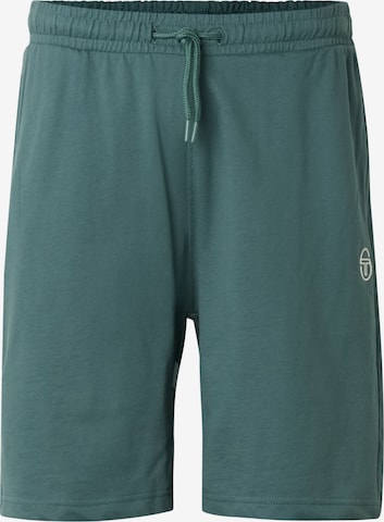 regular Pantaloni 'Egeo' di Sergio Tacchini in verde: frontale