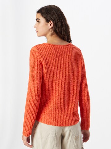 Pull-over OUI en orange