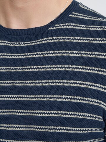 BLEND Pullover 'BHAjlan' in Blau