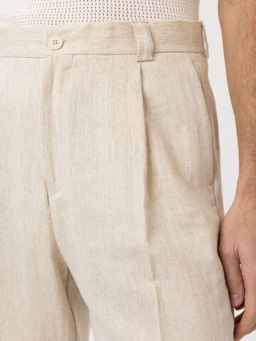 Regular Pantalon à pince 'Kelton' Antioch en beige
