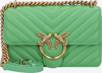 PINKO Crossbody Bag 'Love One' in Green: front