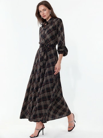 Bigdart Midi Kleid in Schwarz