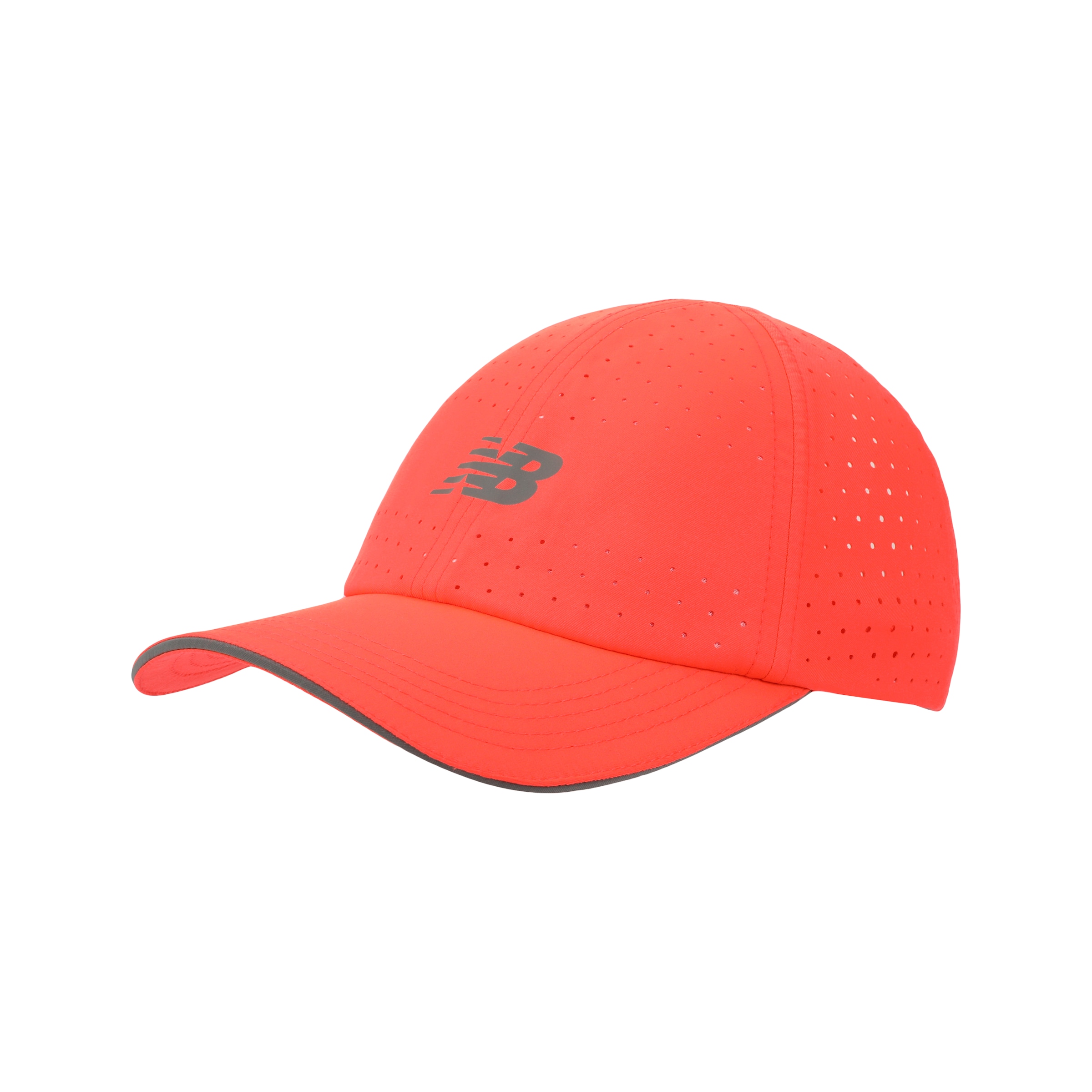 Casquette de sport '6 Panel Pro Run' new balance en rouge : devant