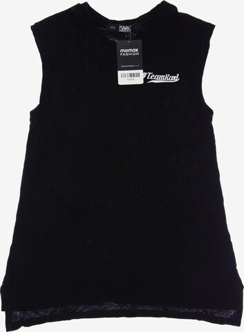 Karl Lagerfeld Top & Shirt in XS in Black: front