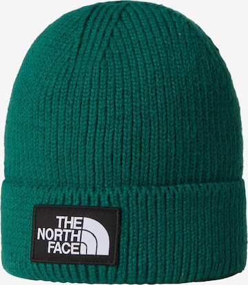 žalia THE NORTH FACE Megzta kepurė: priekis