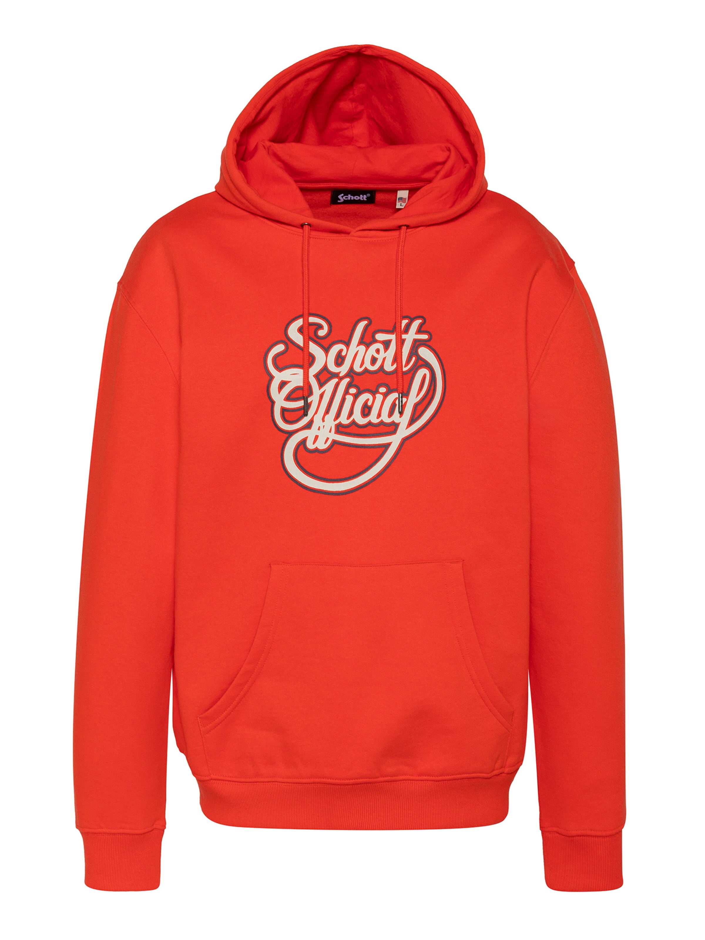 Schott NYC Sweat-shirt en S en orange, Vue avec produit
