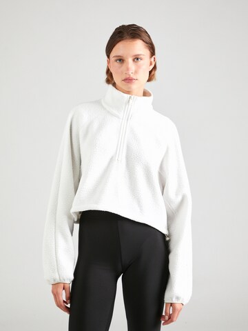 Pull-over de sport Calvin Klein Sport en beige : devant