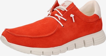 SIOUX Mocassins in Rood: voorkant