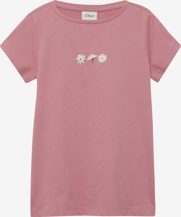 s.Oliver Shirt in Roze: voorkant