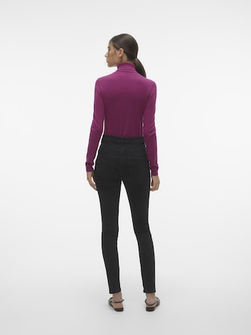 VERO MODA Pullover 'HAPPINESS' i lilla