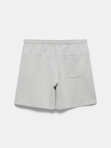 Pull&Bear Regular Pants 'STWD' in Grey