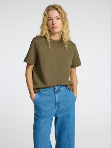 SELECTED Koszulka w kolorze zielony