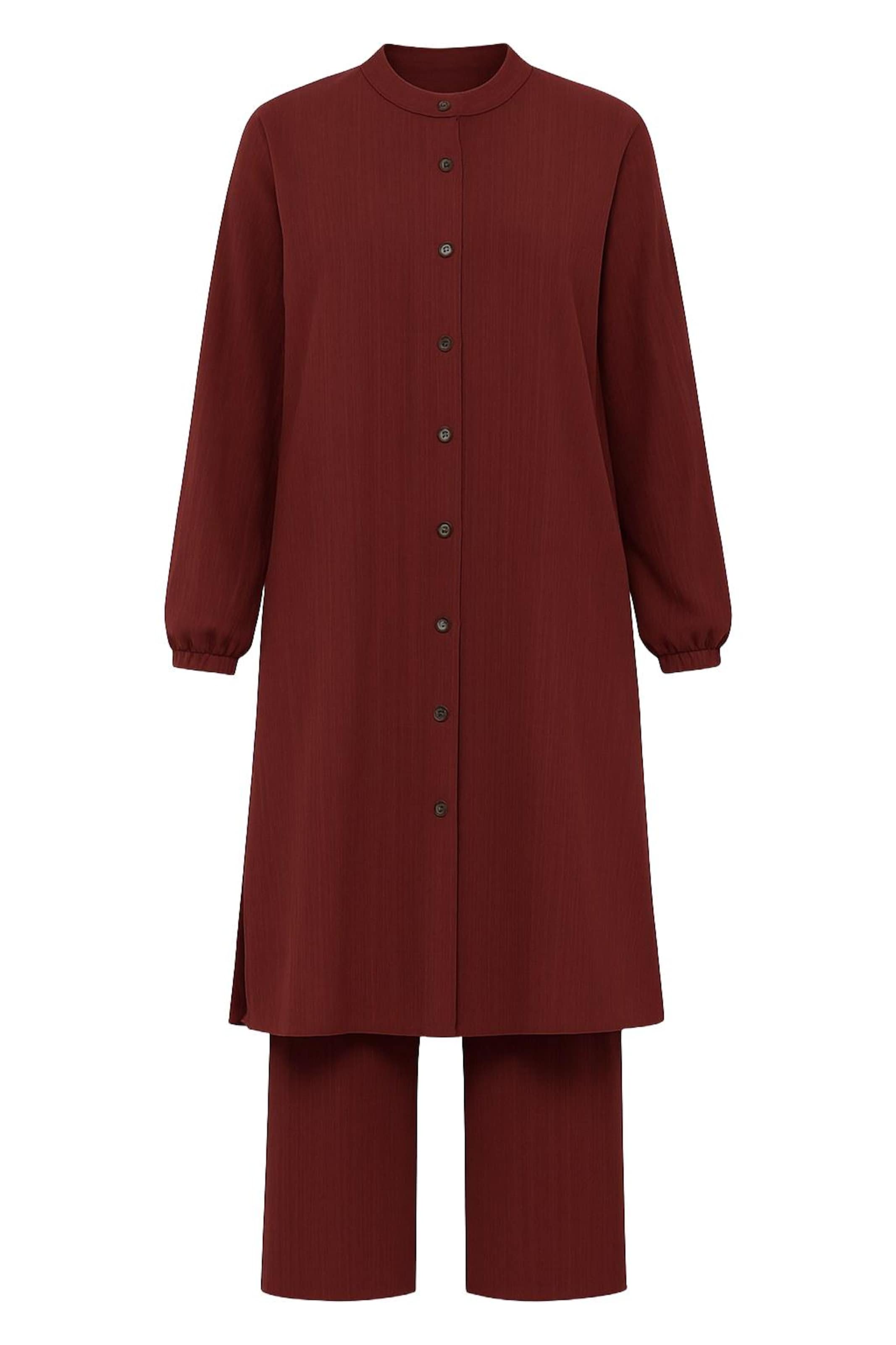 MODAMIHRAM Pantsuit in Brown: front