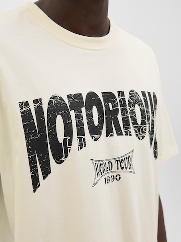 JACK & JONES Shirt 'JOREAGLEROCK GALLERY' in White