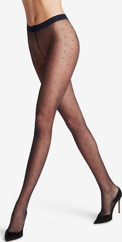 FALKE Strumpfhose 'Dot' in Blau: Vorderseite