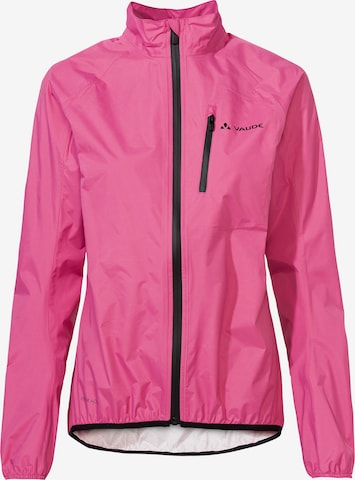 VAUDE Outdoorjas 'Drop III' in Roze: voorkant