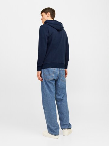 JACK & JONES Mikina 'JWHTILEY' – modrá: zadní strana