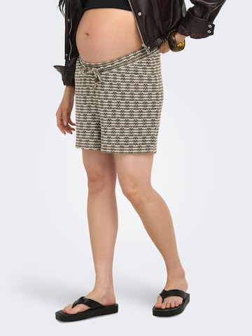 Regular Pantalon 'OLMTove' Only Maternity en vert : devant