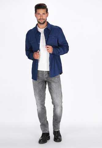 DreiMaster Vintage - Regular Fit Camisa em azul