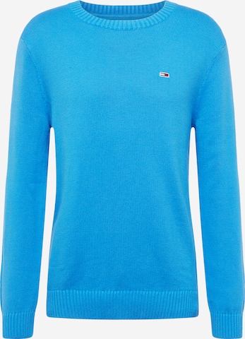 Tommy Jeans Sweater 'ESSENTIALS' in Blue: front