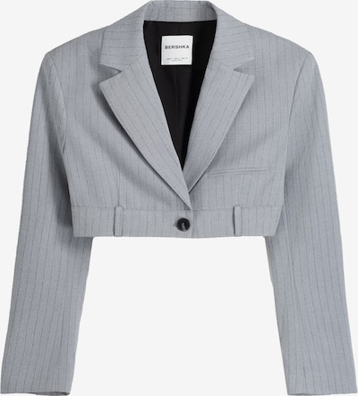 Bershka Blazer in hellgrau / dunkelgrau, Produktansicht