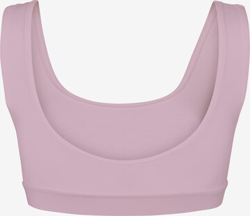 OW Collection - Soutien Bustier Top de biquíni 'HANNA' em roxo