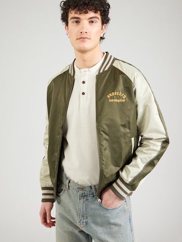 Superdry Between-Season Jacket 'SOUVENIR' in Green