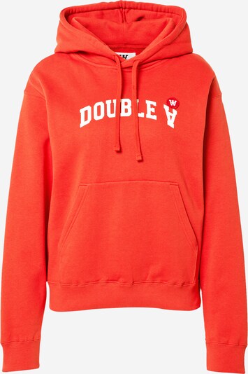 WOOD WOOD Sweat-shirt 'Jenn' en rouge / blanc, Vue avec produit