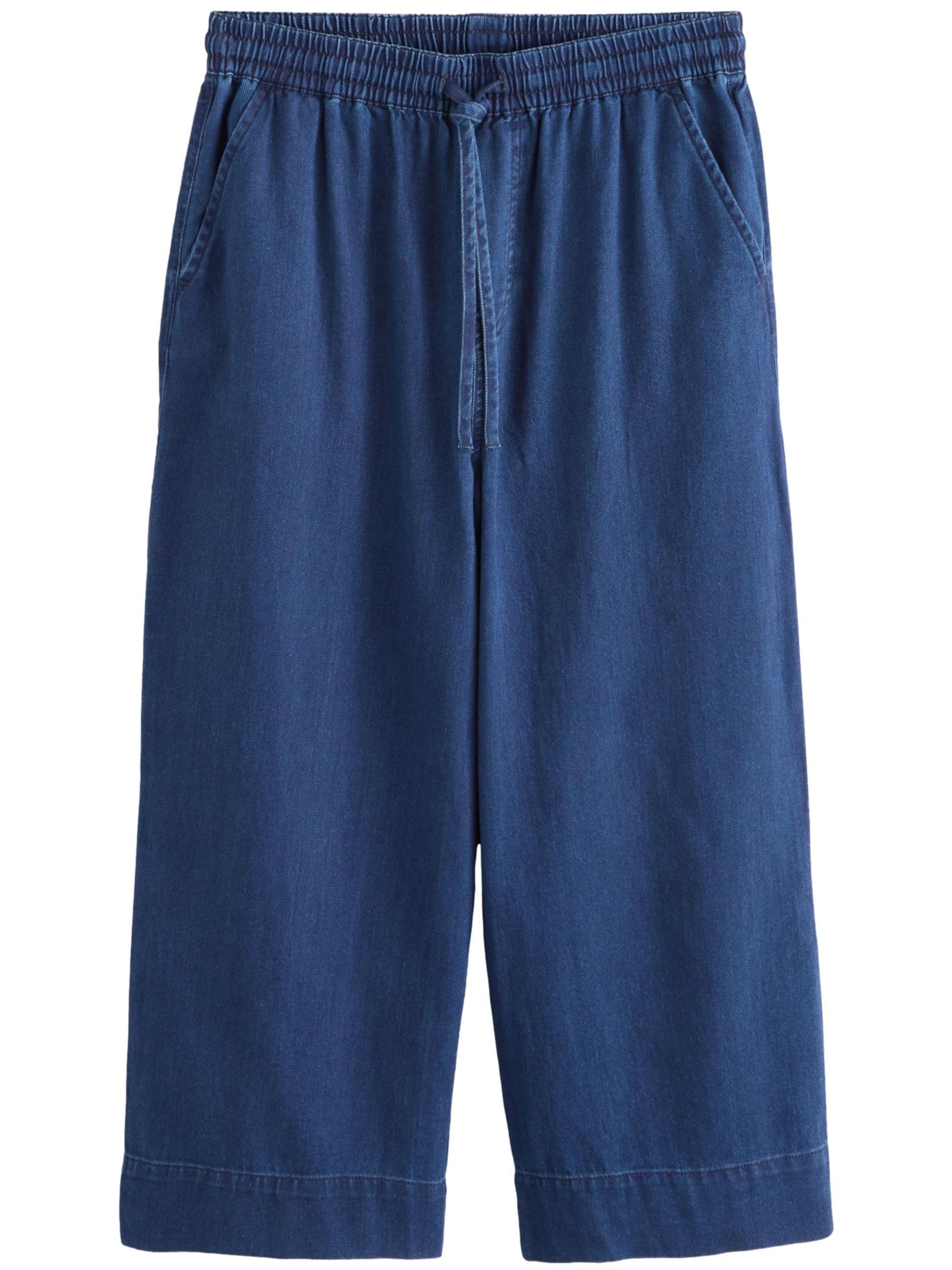 Wide Leg Jean Next en bleu : devant