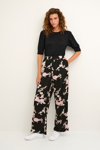 Loosefit Pantalon 'Jilli' Kaffe en noir