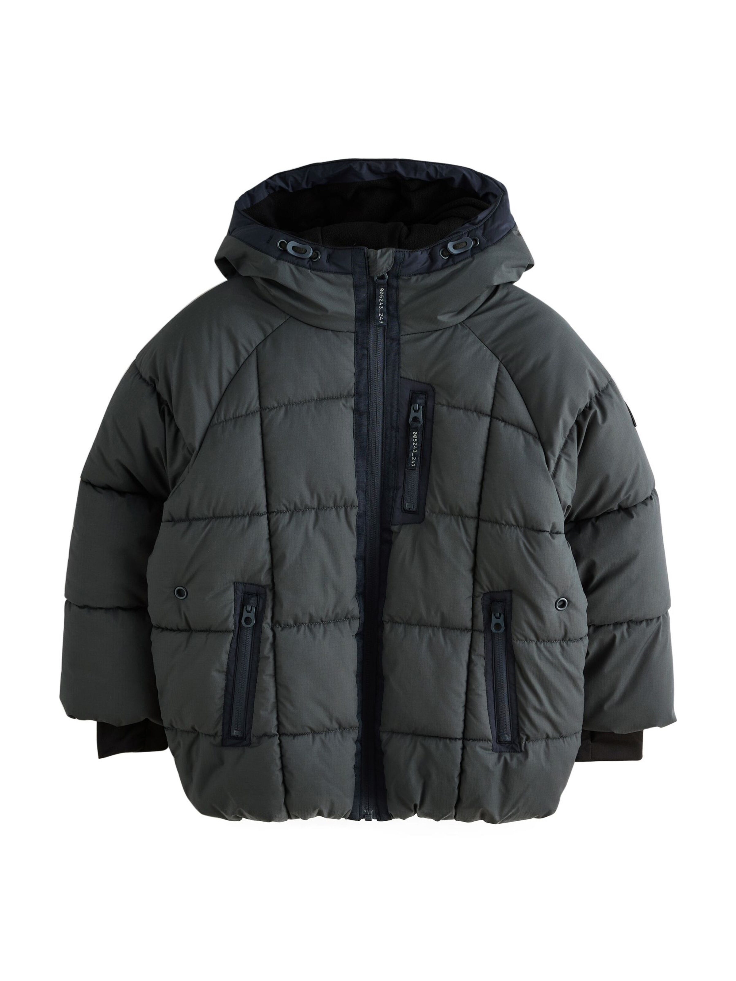 Next Zimná bunda - Sivá: predná strana