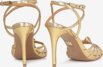 Kazar Strap Sandals in Gold