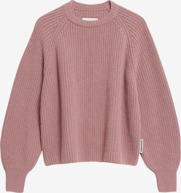 ARMEDANGELS Sweater in Pink: front