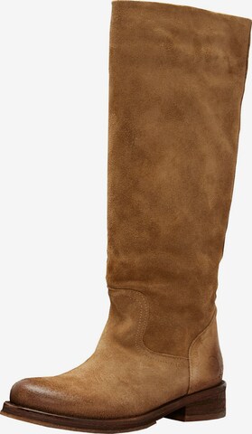 Bottes 'Cooper ' FELMINI en marron : devant