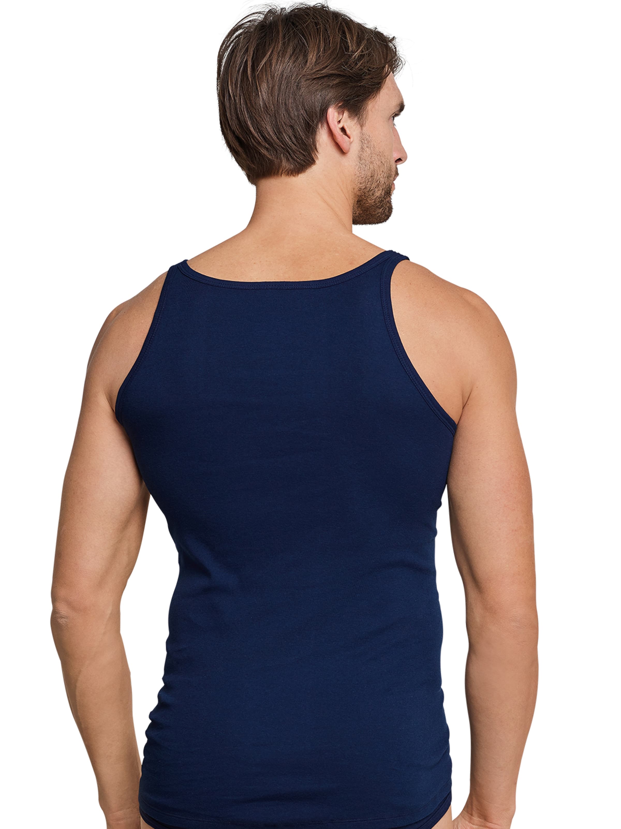 SCHIESSER - Camiseta térmica ' Classics ' en azul