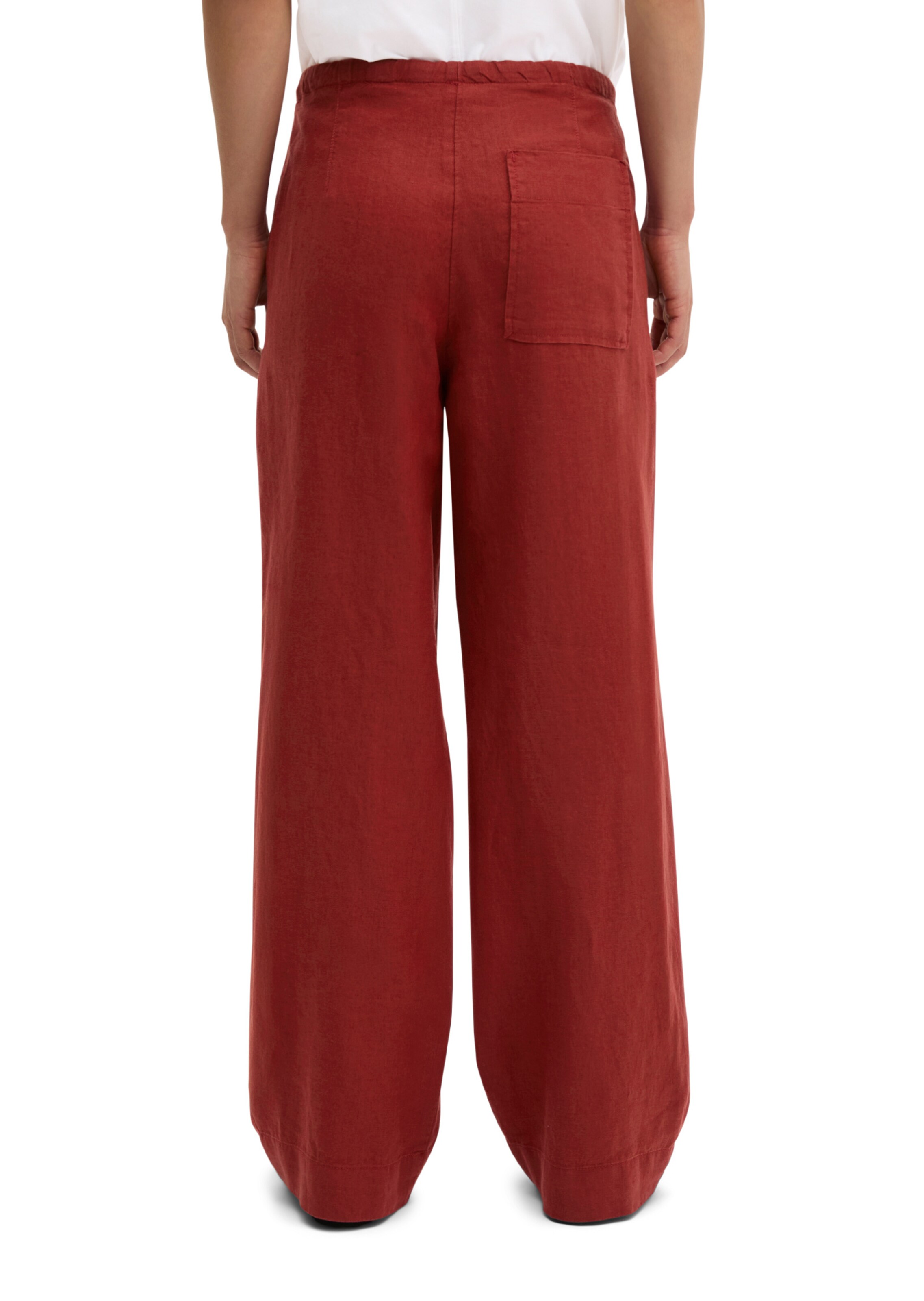 Marc O'Polo Loosefit Hose in Rot