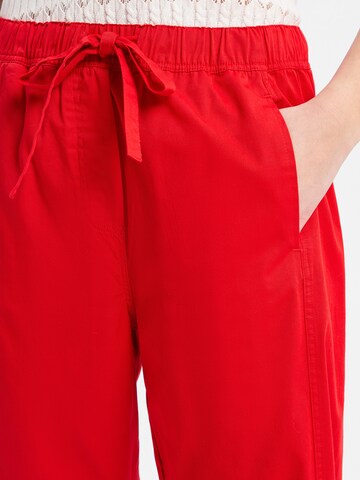 Marie Lund Loosefit Hose ' ' in Rot