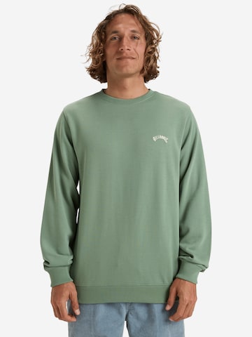 Sweat-shirt BILLABONG en vert : devant