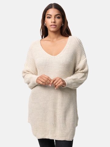 Elara Pullover i beige
