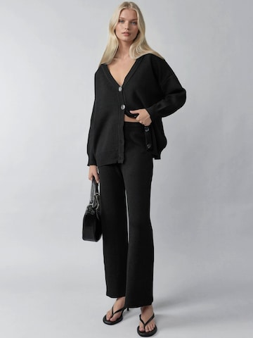 Pantalons de tailleur My fashion en noir