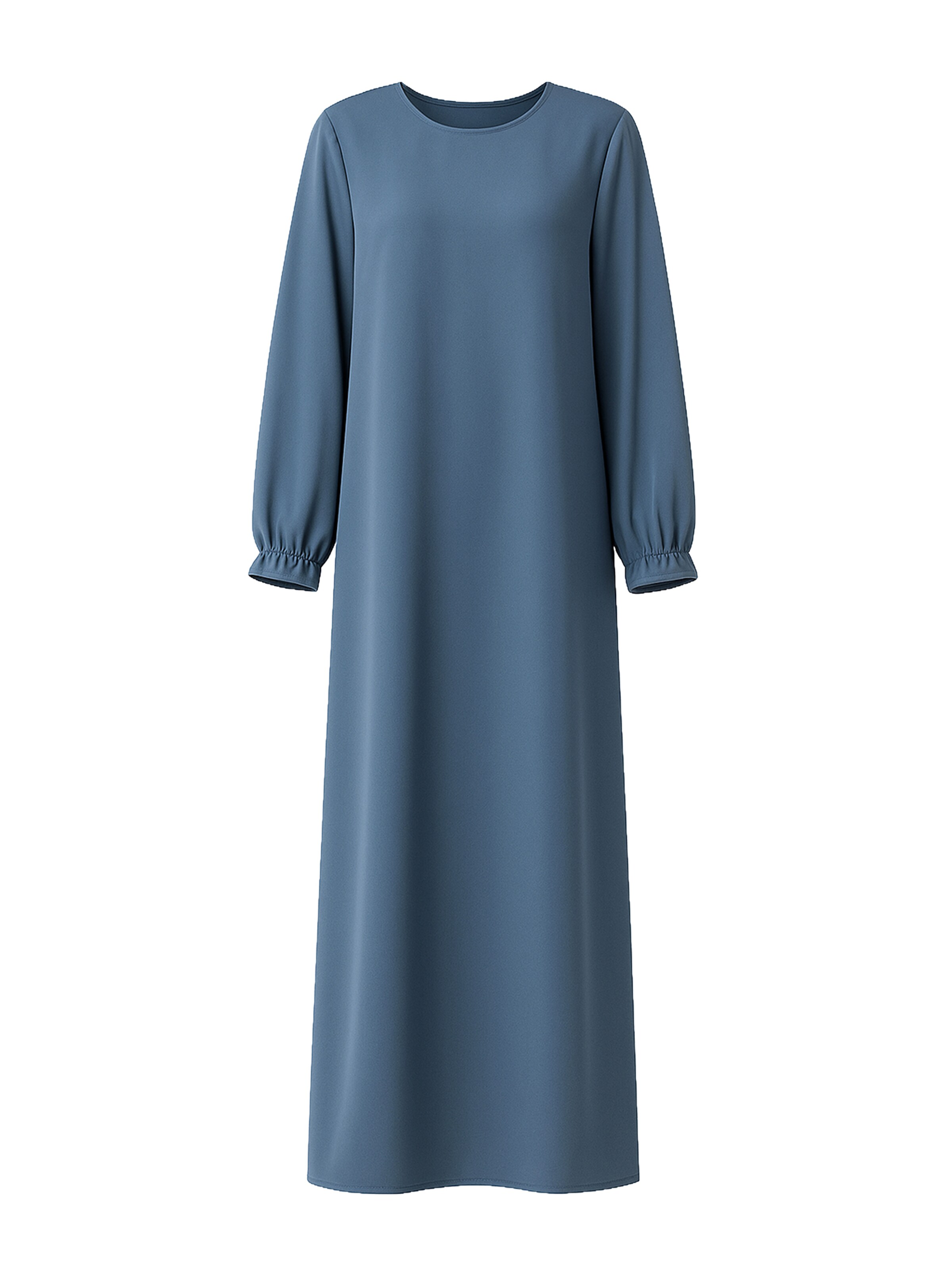 Robe Elara en bleu : devant