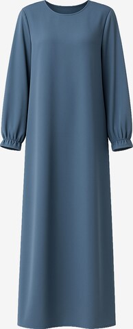 Robe Elara en bleu : devant