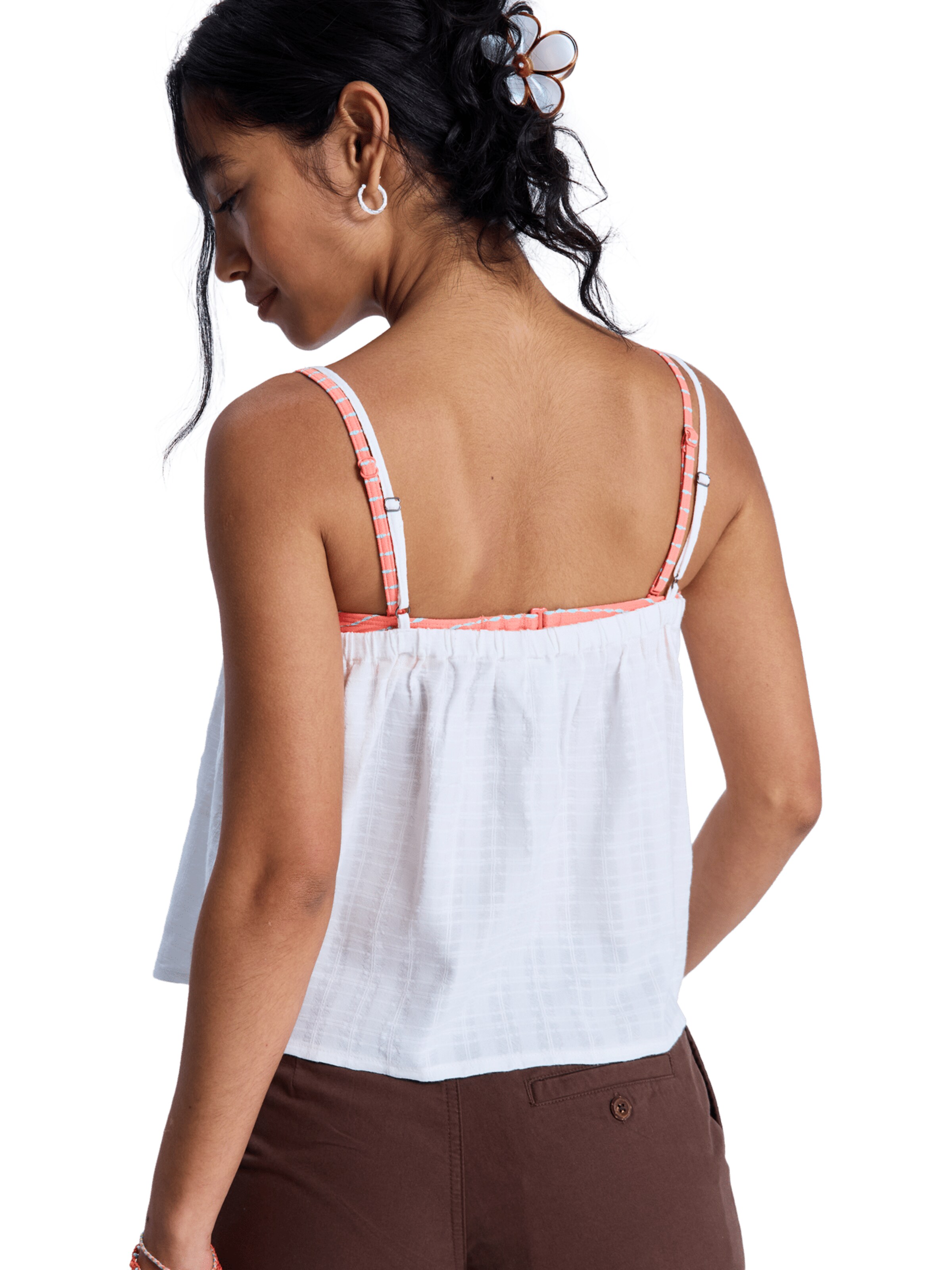 ROXY Top 'Sweetest Sky' in White