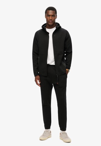 Superdry Sweatvest in Zwart