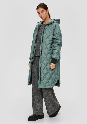 Manteau mi-saison QS en vert